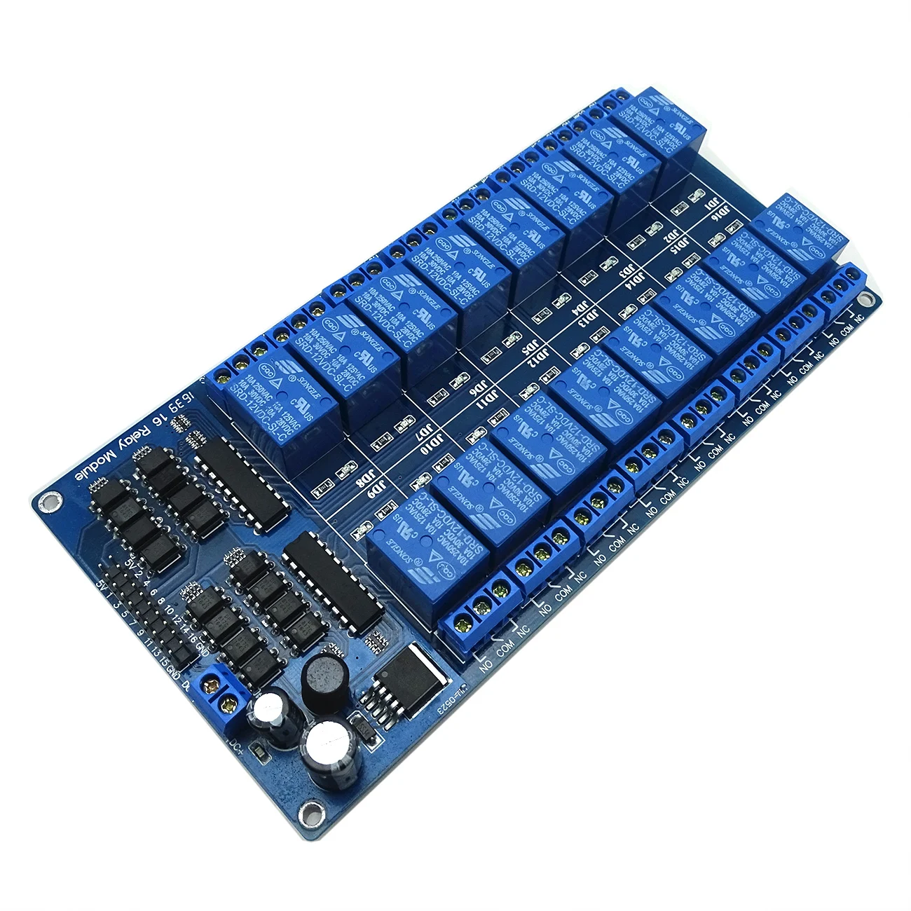 EYEWINK 5 В/12 в 16 канальный релейный модуль для arduino ARM PIC AVR DSP электронный релейный ремень оптрон изоляция