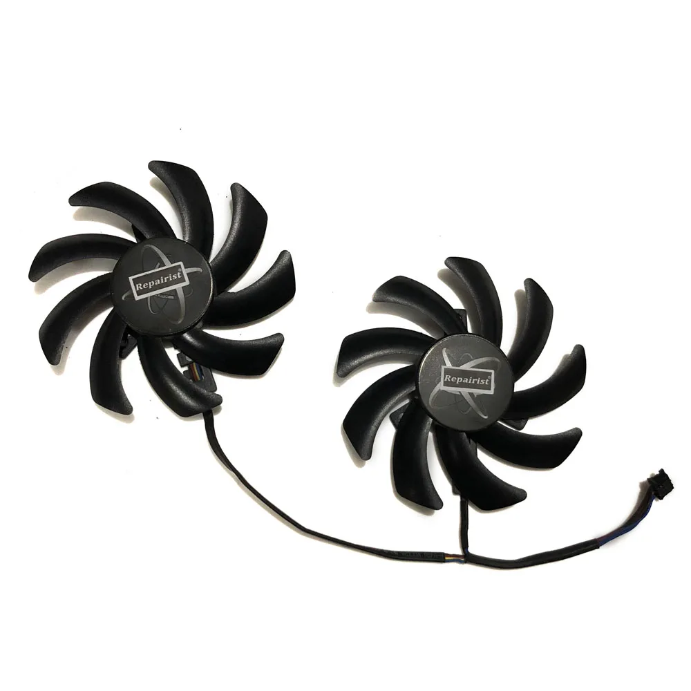 

2pcs/set FDC10H12S9-C VGA GPU Cooler Graphics Fan For XFX R9 285/280/290/290X/280X RX 480/470 Video Card Cooling