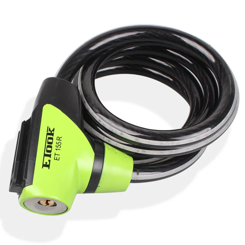 

New ETOOK Steel Bicycle Lock Anti-theft Folding Security Bike Chain Lock Cadeado Bicicleta Ciclismo with Fixed Mount Bike Parts