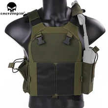 Emersongear LVMBAV PC военный Molle жилет боевой штурмовой плиты Перевозчик жилет охотничий защитный жилет камуфляж