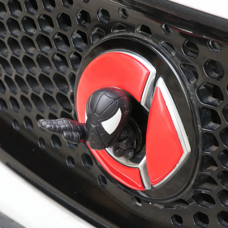 Для Mercedes smart 450 451 453 forfour fortwo декоративная Кукла аксессуар 3D автомобиль мультфильм человек-паук супер Марио модель игрушка наклейка