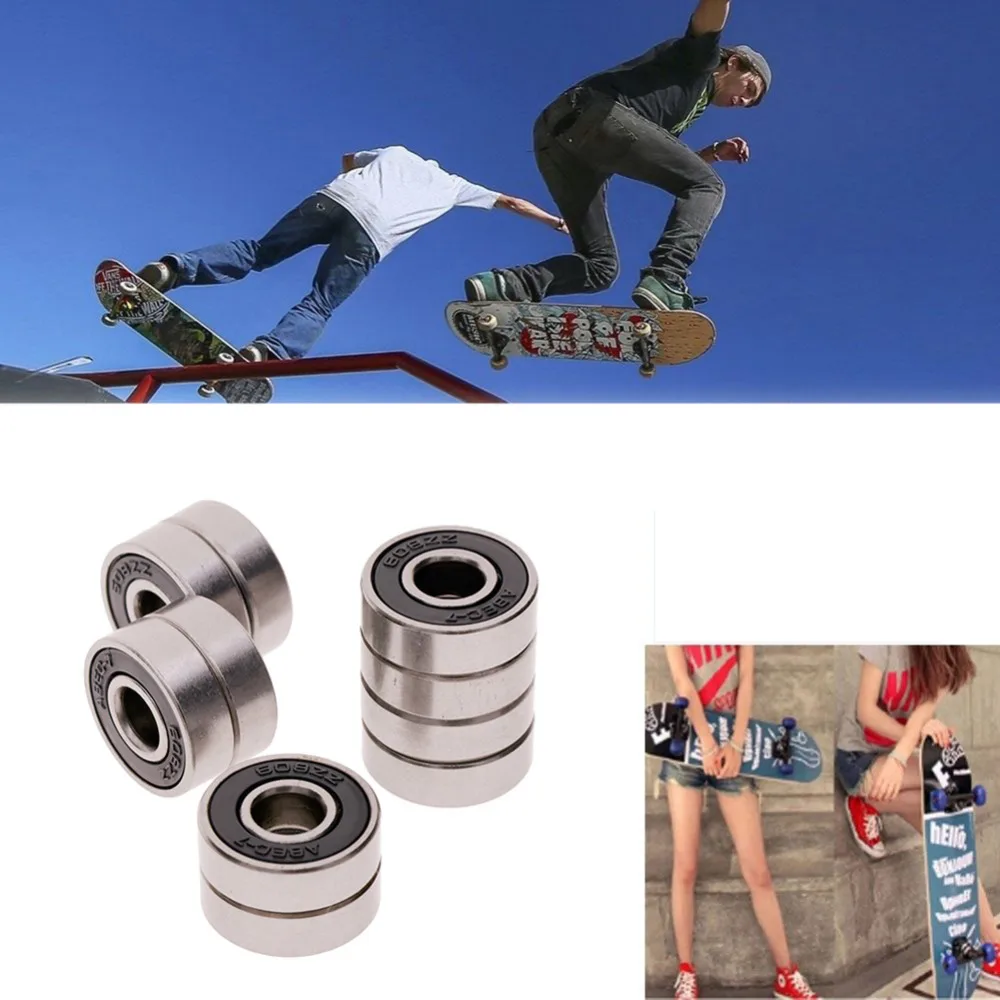 1 шт. подшипник для роликовых скейтбордов с шариковыми колесами ABEC 7/9 608 RS 2RSe
