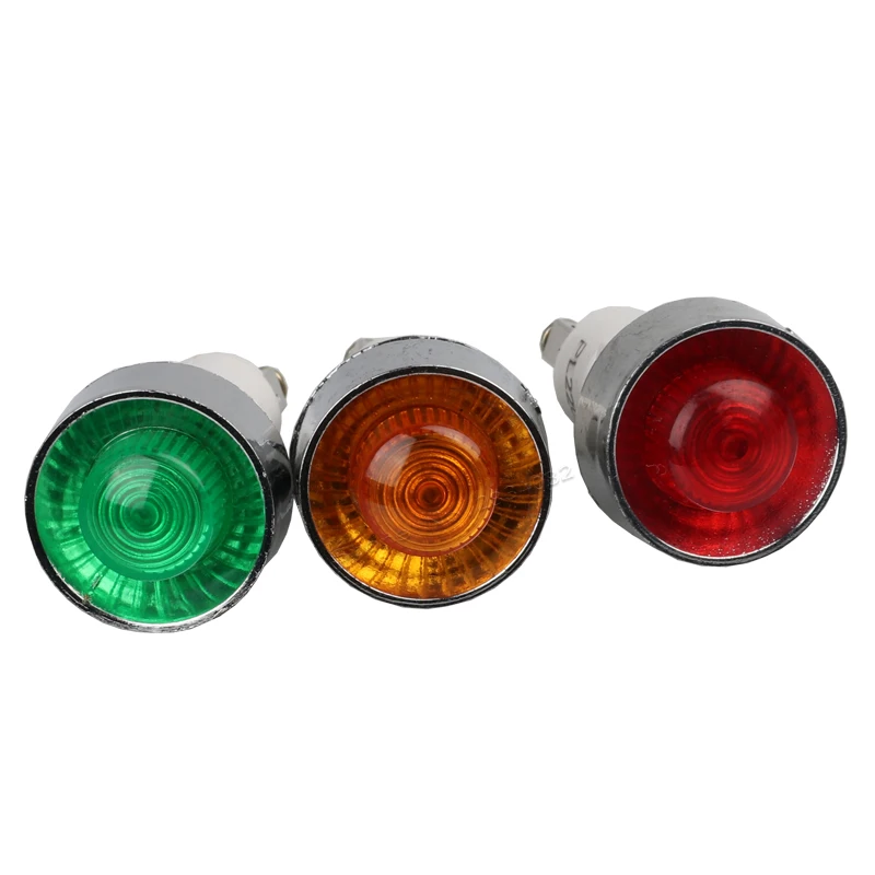 NA Terminals DC 12V Green Light Signal Indicator lamp 7.6 mm NA Terminals DC 12V Green Light Signal Indicator lamp 7.6 mm