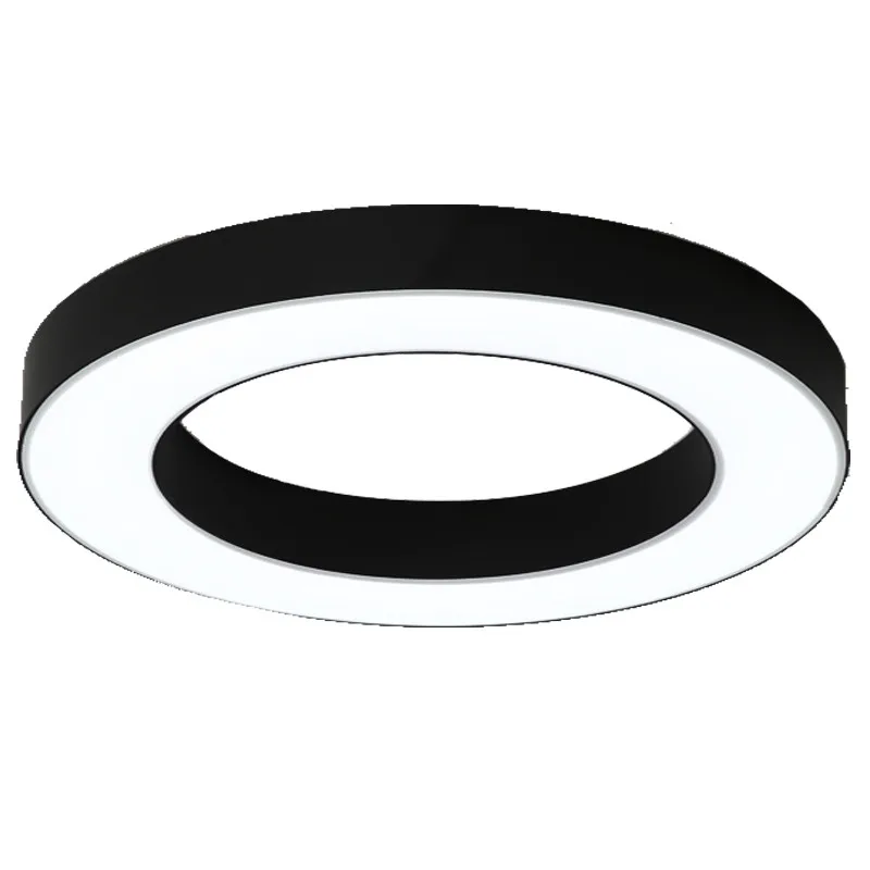 

LED Ceiling Light Aluminum Creative Round Office Ceiling Lamp Black White Eye-protecting Boy Room Lighting Ceiling Lamps G924
