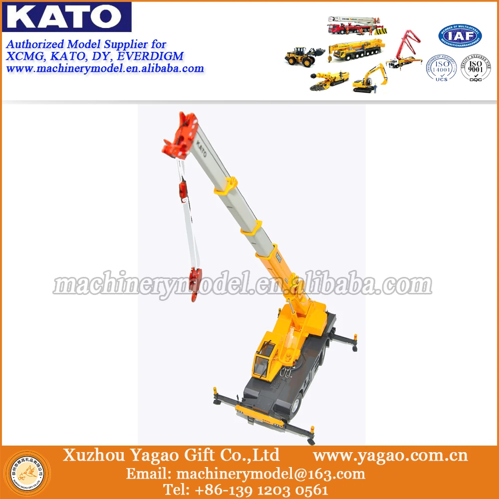  2019 New Arrive 1/50 Diecast Metal Construction Models for KATO SR250Ri Rough Terrain Crane Model T
