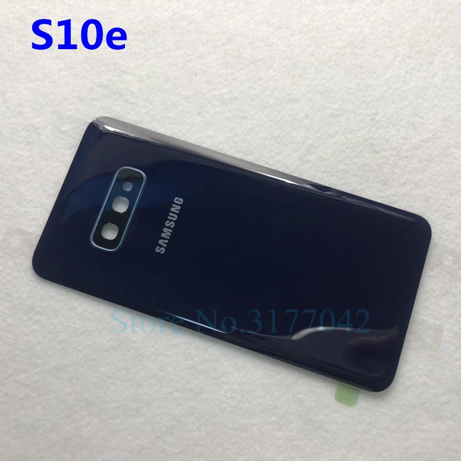 Samsung задняя Батарея Крышка для samsung Galaxy S10 плюс S10 S10e S10+ G9750 SM-G975F G9730 SM-G973F G970F сзади Стекло чехол