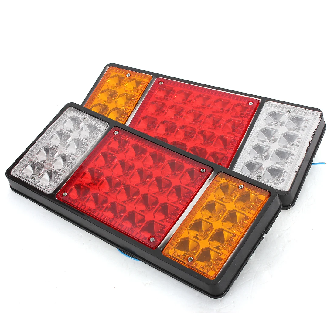 2Pcs 12V 36 Led Rear Stop Reverse Tail Lights Truck Ute Trailer Caravan