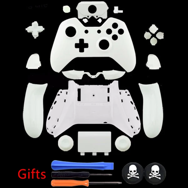 Best Offers White Smooth polishing Controller Full Housing Shell Cover With 3.5 mm headsets jack Version for XBOX ONE Wireless Controller Best Offers White Smooth polishing Controller Full Housing Shell Cover With 3.5 mm headsets jack Version for XBOX ONE Wireless Controller