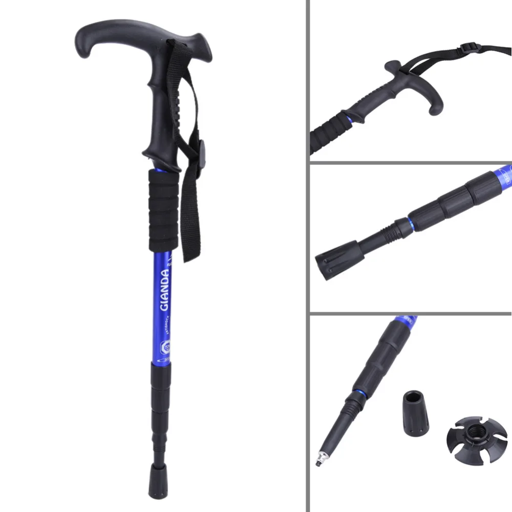 Walking Sticks Ultralight 4 section Adjustable Canes For Climbing Hiking Walking Trekking Trail Walking Sticks Ultralight 4 section Adjustable Canes For Climbing Hiking Walking Trekking Trail