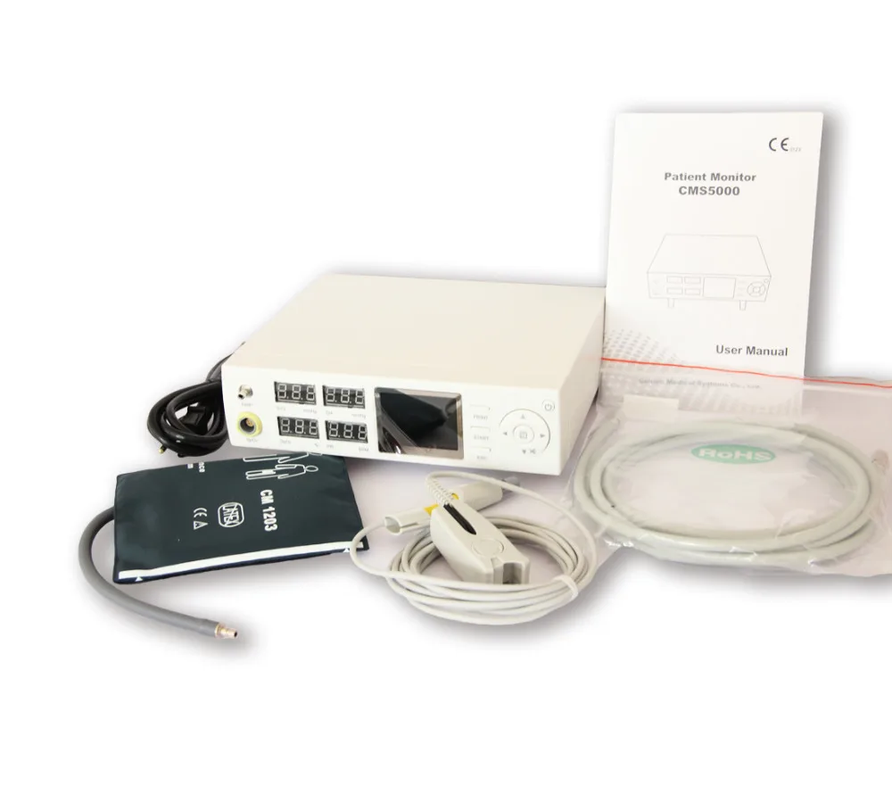 

CE 3-Parameters Vital Signs ICU/CCU Patient Monitor,NIBP,SPO2,PR,CMS5000,CONTEC
