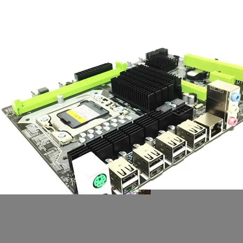 PPYY-X58 Материнская плата Lga 1366 Ddr3 Ecc/Reg поддержка памяти для Xeon X5550 X5675 X5680 X5690 E5520 E5540 сервер