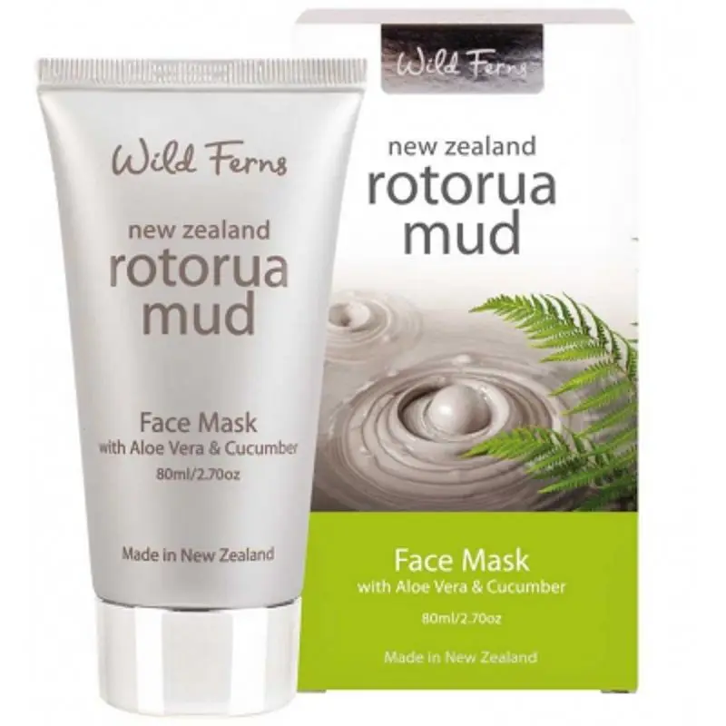 Parrs Rotorua Mud Face Mask with Aloe Vera & Cucumber restore skin tone
