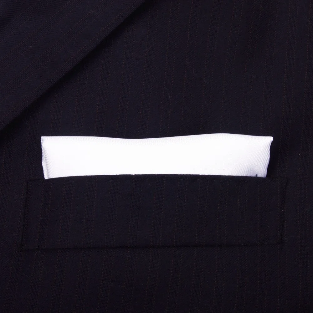 Natural Silk Handmade Classical Pocket Handkerchief Pocket Square Hanky With Giftbox pocket square
