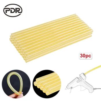 PDR Tools Auto Repair Tool To Remove Dents Auto Tools Professional 11 mm PDR Adhesive Glue Rods Hot Melt Glue 30 pcs /set