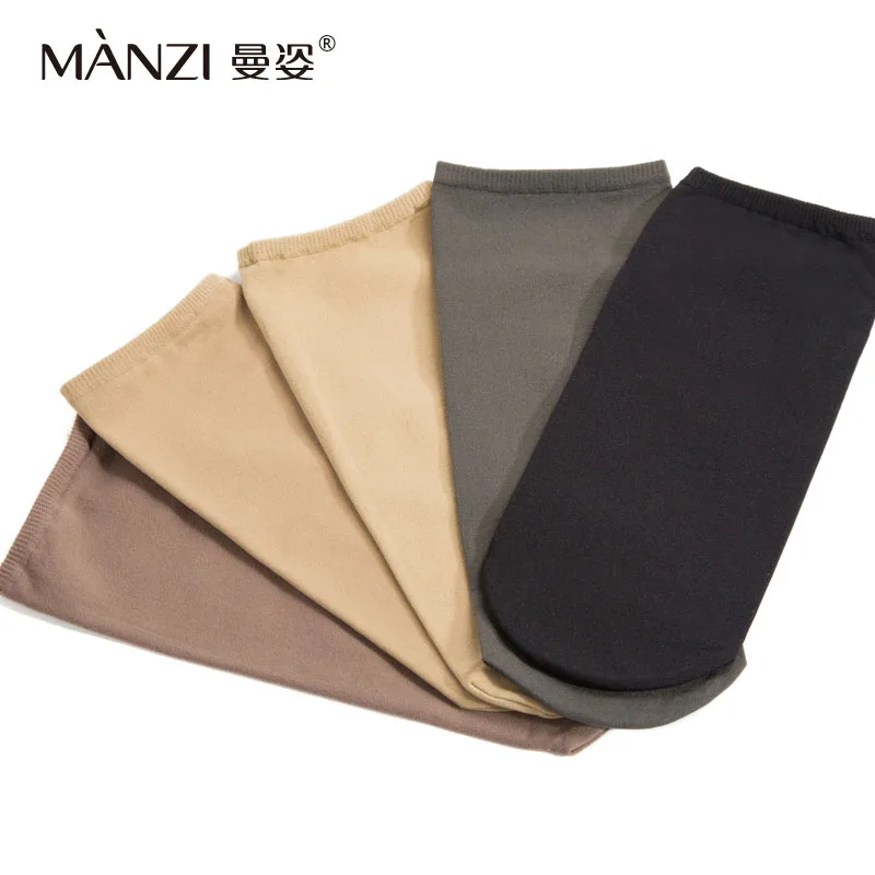 Женские бархатные короткие носки MZ32011M MANZI более мягкие и дышащие модные