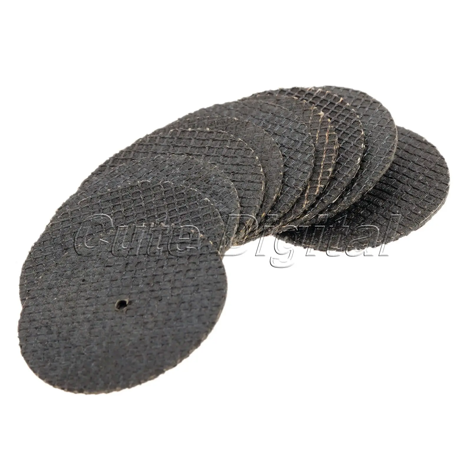 10PCS 38mm Fibre Resin Cut Off Wheel Disc Dual Cutting Wheel Sanding Discs for Dremel Rotary Tools Abrasive Tools for Cutting