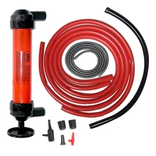 Manual Car Siphon Pump Pipe Oil Extractor Gas Liquid Water Change Transfer Hand Air Pumps #2