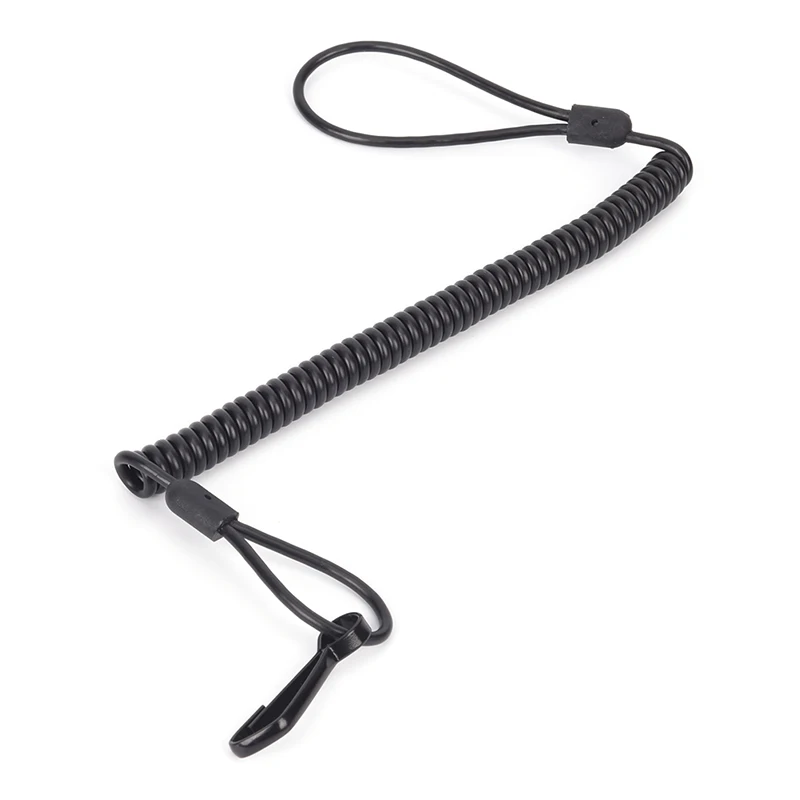 

Plastic Spring Elastic Rope Security Gear Tool For Airsoft Outdoor Hiking Camping Anti-lost Phone Keychain Tactical Retractable