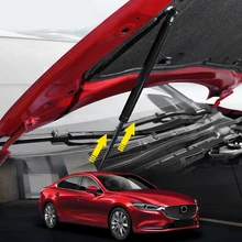 Per Mazda 6 M6 Atenza 2013-2018 Cappuccio di Copertura Asta Idraulica Puntone Asta Telescopica Motore Hood ascensore Supporto 2 pcs Car Styling