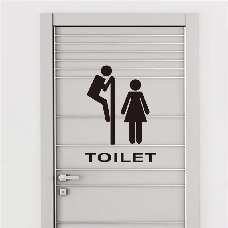 Bathroom Sign Decal bathroom door decal promotion-shop for promotional bathroom door Bathroom Sign Decal bathroom door decal promotion-shop for promotional bathroom door