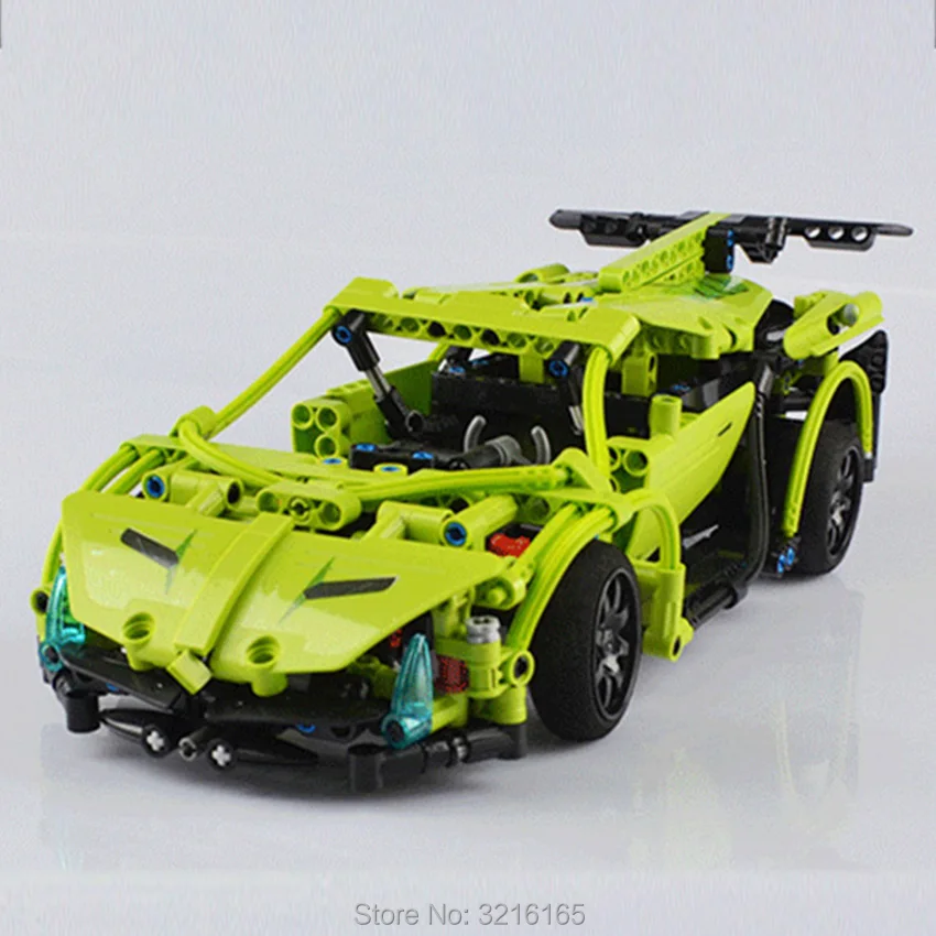 453PCS Building Blocks RC Super Car Model Kits Bricks Compatible Legoes Techni Series Parent Interactive Playset Gift for Kids