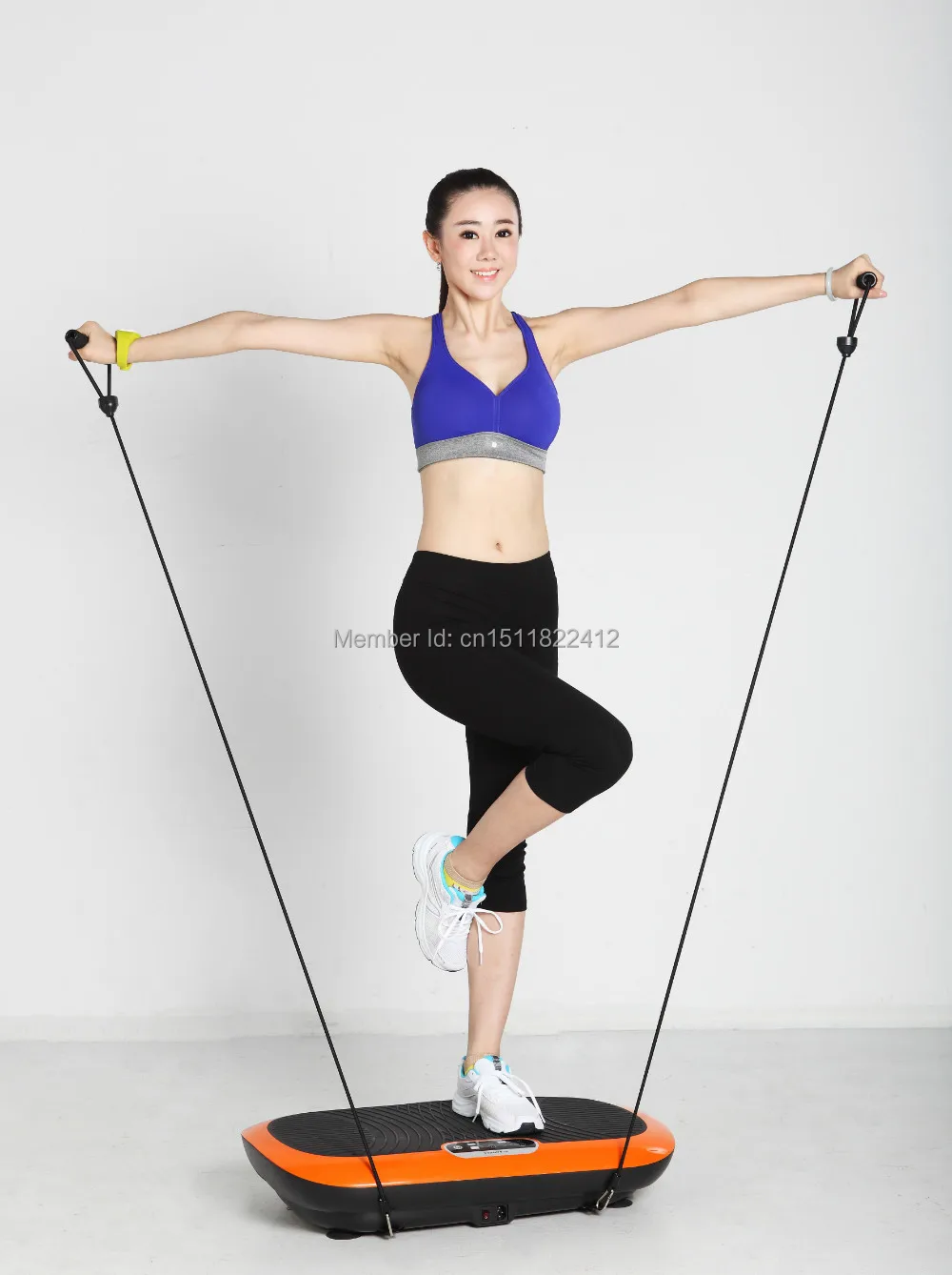 Exercise machine with vibration boardin Vibration Fitness Massager