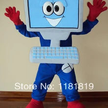 Талисман компьютер персонаж талисман костюм модный на заказ костюм аниме косплей наборы маскарадный костюм карнавальный костюм