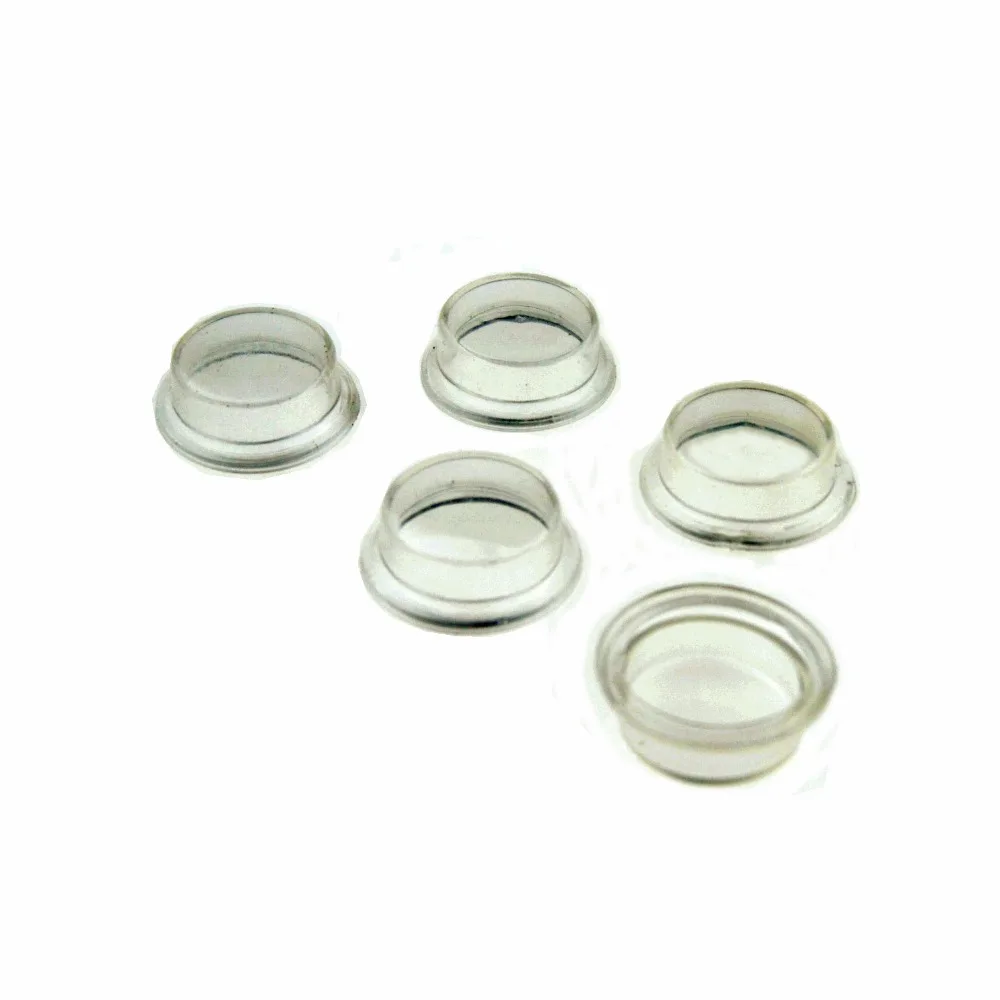 

5 Pcs 25mm Round Rocker Boat Switch White's Clear Silicone Waterproof Protect Cover Rectangle Cap