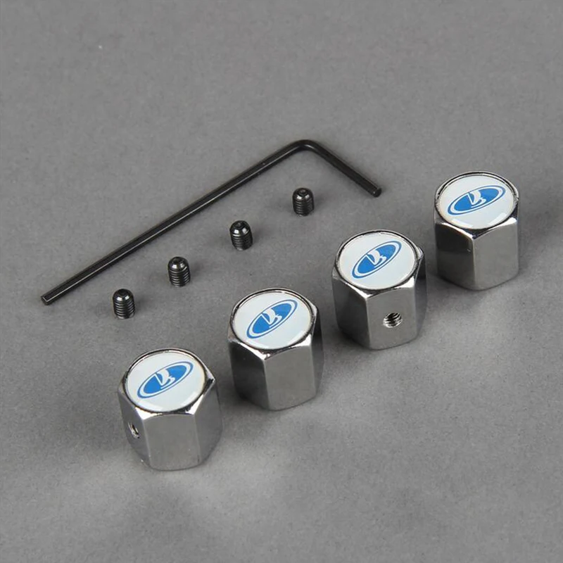 New 1Set For LADA Vesta  Niva Kalina Priora Granta Largus Vaz Samara Aluminum Car Wheel Tire Valves Tyre Air Caps Airtight Cover
