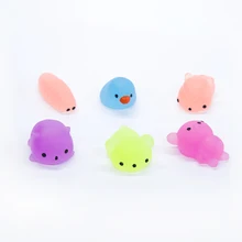 1 шт. детские животные светящиеся игрушки антистресс сжимающее тесто светится в темноте антистресс рейв офисы релиз стресс игры