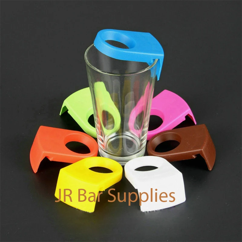 High Quality 12PCS ABS Bottle Buckle Beer Cocktail Snap Bar Drink Clips Holders 