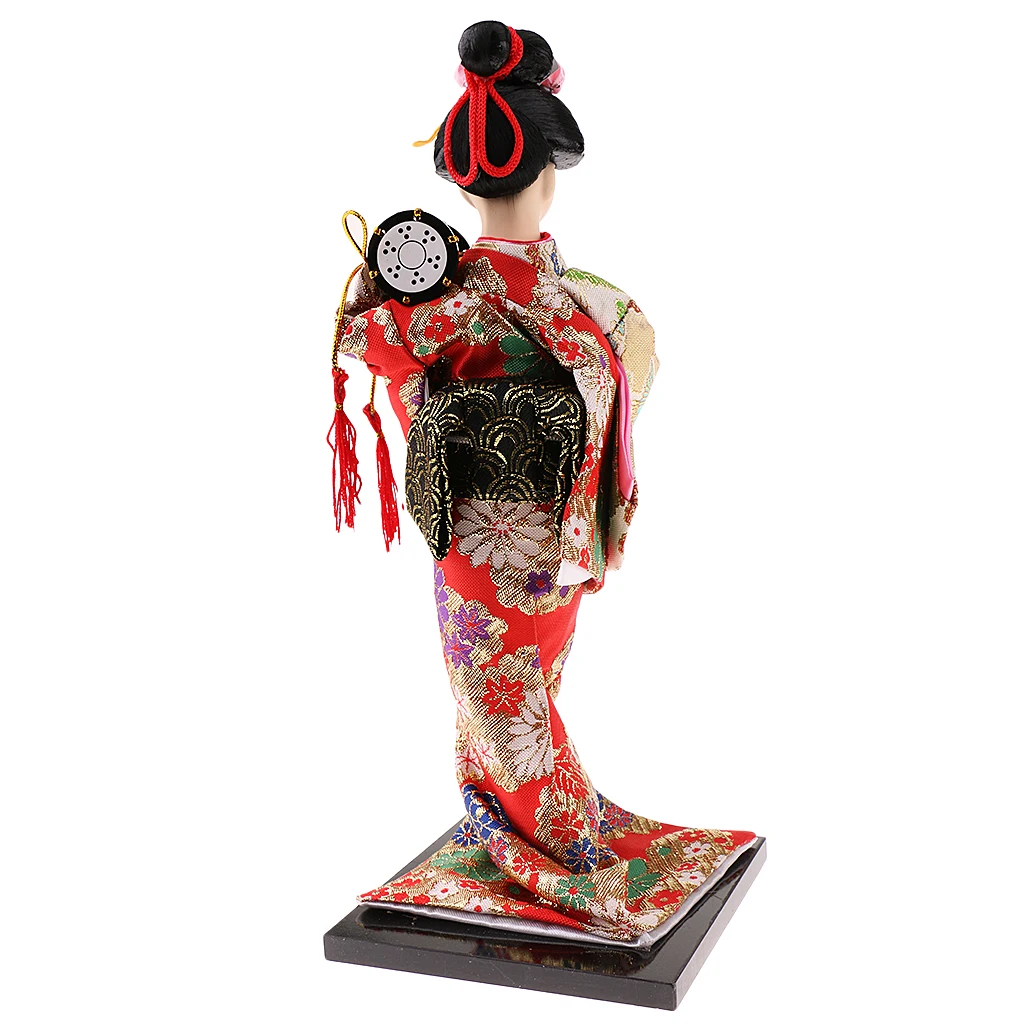 New Arrivals Japanese Geisha Kimono Doll Ornaments Crafts Home Decoration Collectibles Birthday Xmas Gift for Kids Children