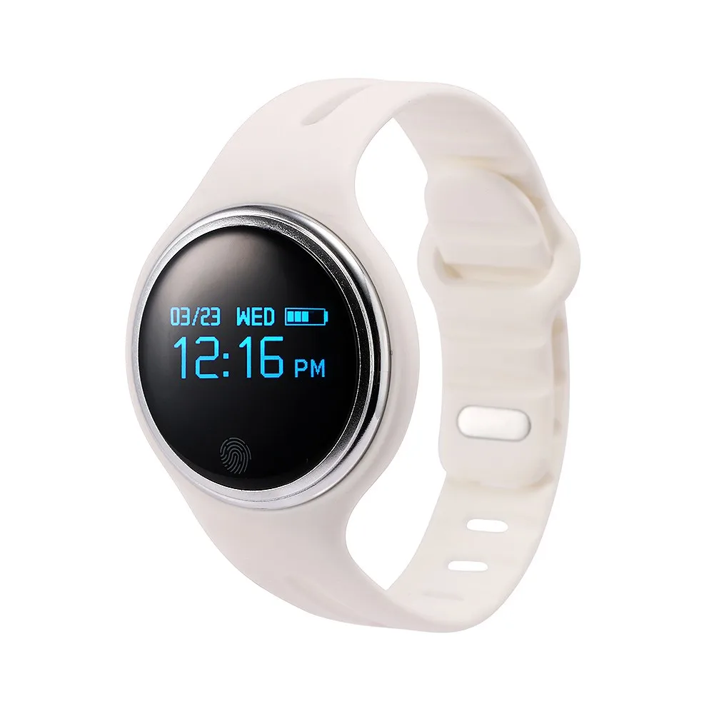 E07 font b smartwatch b font Waterproof Smart Wristband Passometer Fitness Tracker Bluetooth Sports Bracelet For