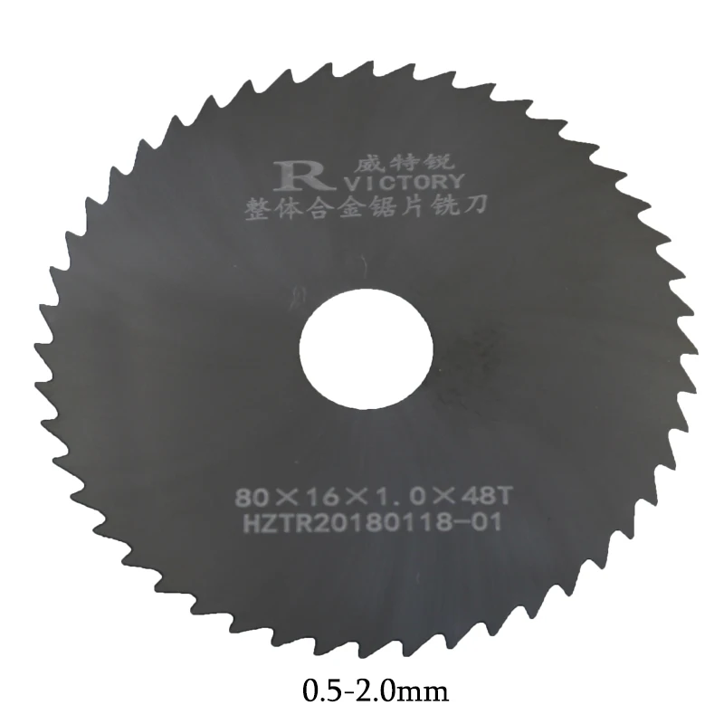 1 мм шт. 80 мм диаметр Высокое качество вольфрам карбида сталь круговой режущие диски для резки металла инструмент