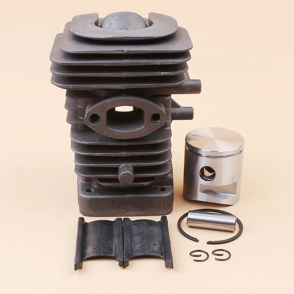 39mm Cylinder Piston Kit Fit HUSQVARNA 235 236 236E 240 240E Chainsaw 10mm Pin Engine Motor Parts #545050417
