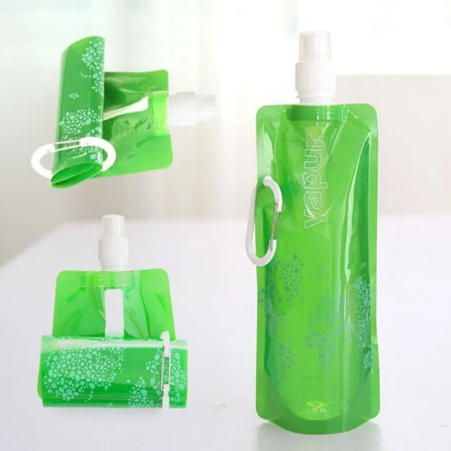 New Outdoor Activities Portable Plastic Sports Water Bag Bottle New Outdoor Activities Portable Plastic Sports Water Bag Bottle Collapsible Bags Folding