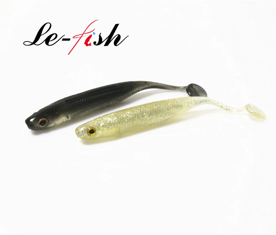Hot Sale Soft Fishing Lure Artificial Fake Bait 100mm/6g Spinning