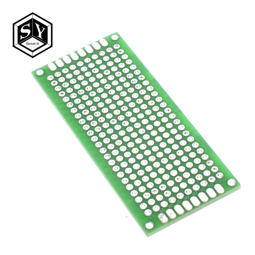 

10PCS Great IT 3cm x 7cm Double Side prototype pcb 3*7 Proto Board