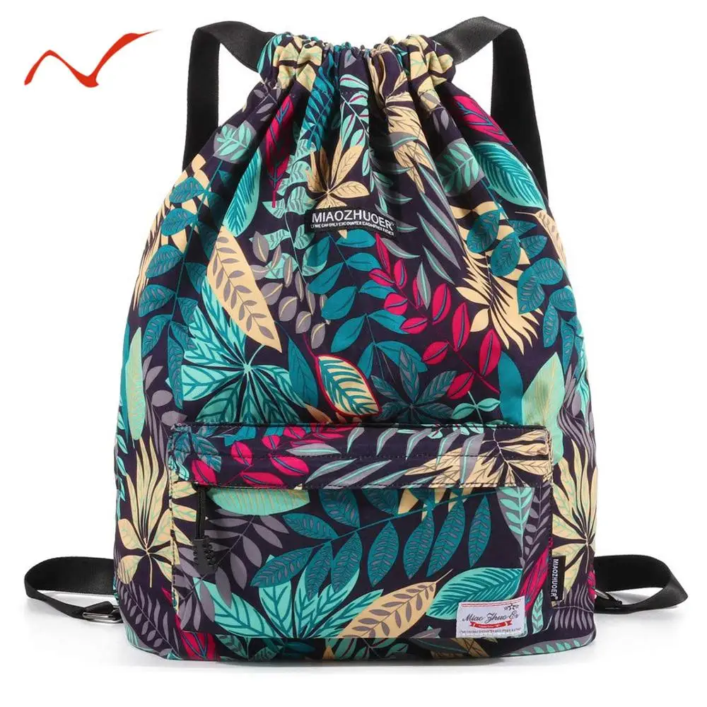 ISurf Men And Women Drawstring Pack Beam Mouth Gym Sack Shoulder Bags ISurf Men And Women Drawstring Pack Beam Mouth Gym Sack Shoulder Bags