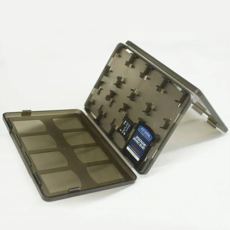 

20 in 1 Hard Plastic Game Memory Cards Storage Protective Box Case Holder for Sony PlayStation Psvita PS Vita PSV 1000 2000 Slim