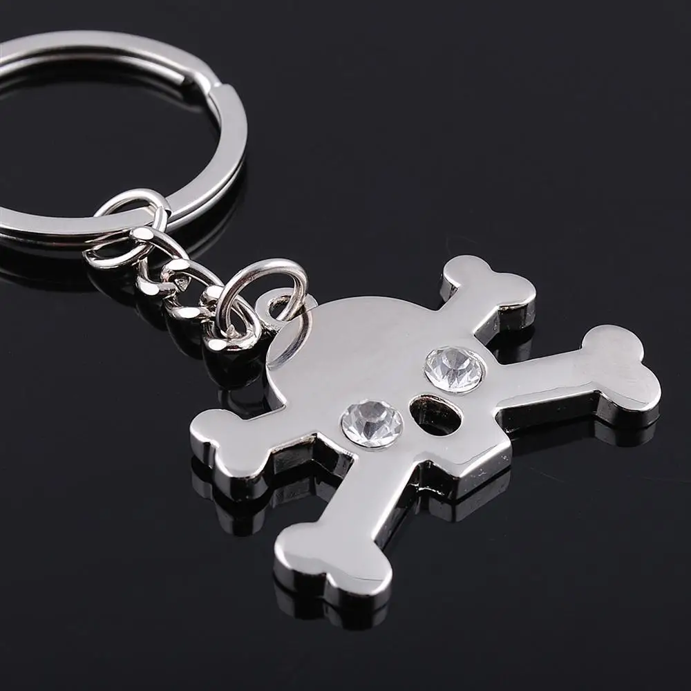 Creative Alloy Skeleton Gift Handbag Accessories Key Chain Key Holder Key Ring 
