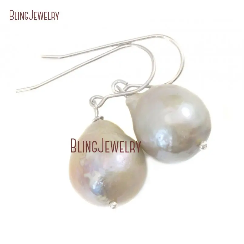 20180913-ER17774-baroque pearl earrings silver or solid gold french earwire white luster genuine freshwater drop_7