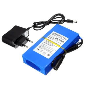 

Daweikal Durable DC 12V Lithium Battery 9800mAh Battery Polymer Battery Pack Street Light Instrument LED Light Standby Power
