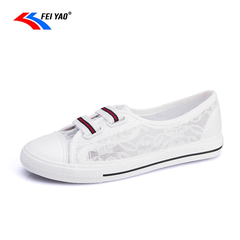 

Genuine Slip on White Women Row Shoes Black Slippers Female Sneakers Platform Flats Casual Ladies Shoes L-986