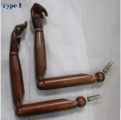 

Fashion Differnet Colors Hand Mannequin Apparel Mannequins Arms, Flexible Joints Arms With Hands Wooden Male Female Arm Hot Sale