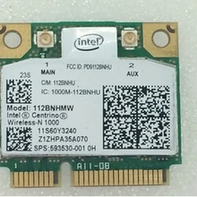Для Intel Беспроводной-n Link1000 112BNHMW Половина Mini Pci-e Беспроводной Card FRU: 60Y3241 для IBM E46 E47 E47L E47A E520 E420 k46A