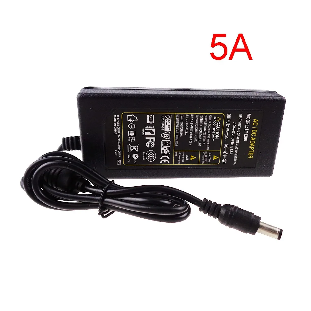 AC100 240V к DC 12V 1A 2A 5A 8A 10A переключатель адаптера питания трансформатор для 3528 5050 5630