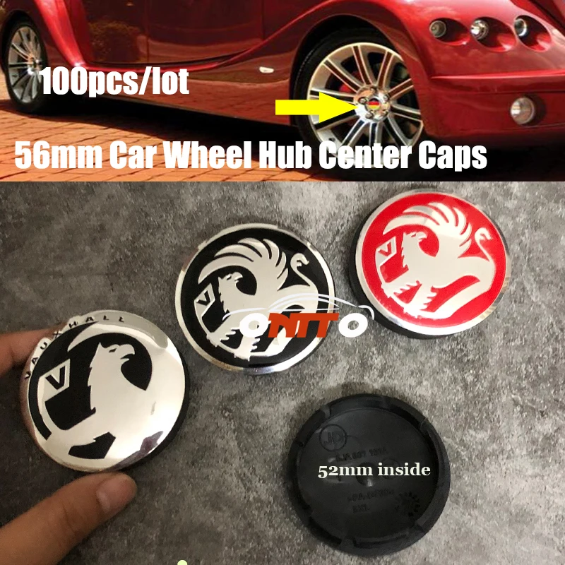 4/20pcs /100pcs Anti dust Car Accessories 56mm Car emblem Wheel Center