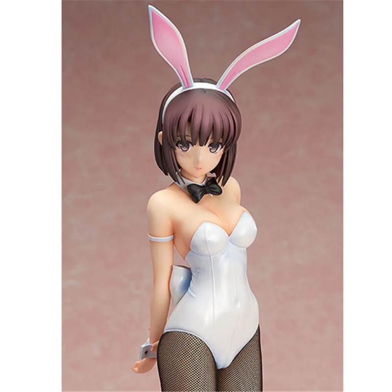 Saenai Heroine No Sodate kata katou Megumi Кролик уши ver 1/4 ПВХ аниме сексуальные Фигурки
