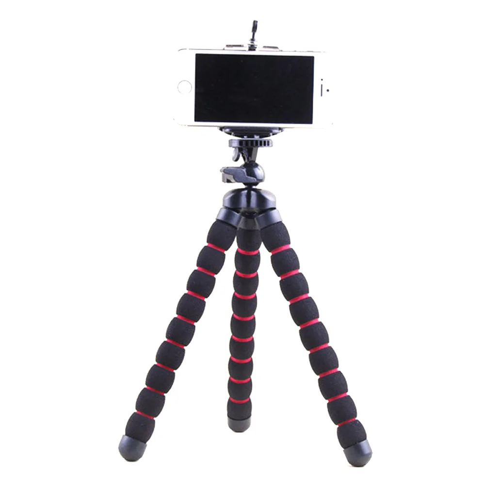 

Kaliou Small Size Table Desk Mini Flexible Octopus Tripod for Gopro 6 5 4 3 2 1 Mibile Phone Canon Nikon Sony XiaoYi Camera DSLR